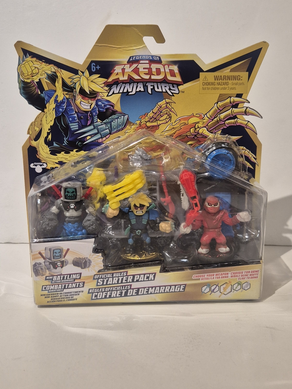 Legends of Akedo Ninja Fury Official Rules Starter Pack